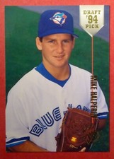 1994 Topps Stadium Club Draft Picks - Mike Halperin #76 (Blue Jays)