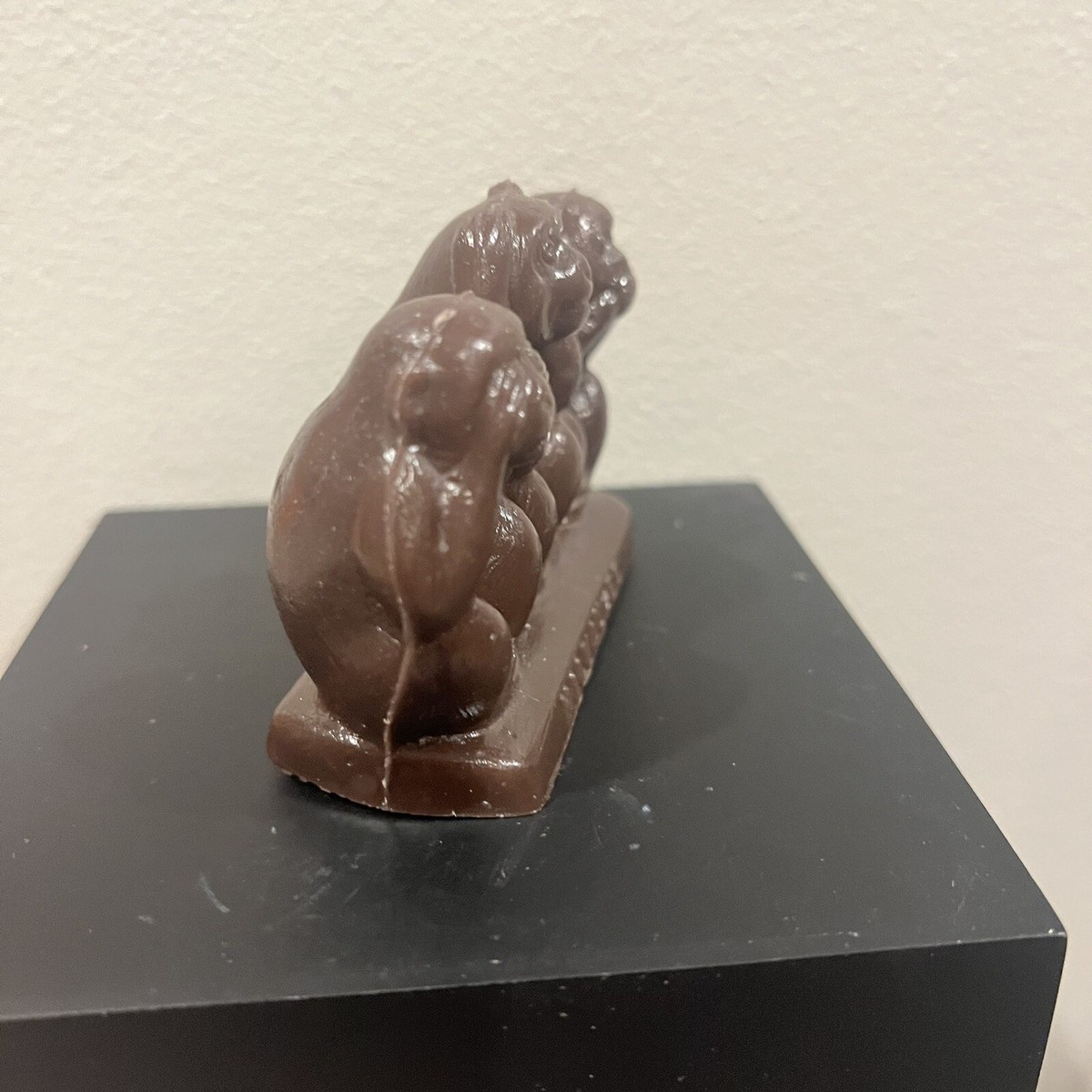 Vintage Milwaukee County Zoo Mold A Rama Light Brown Monkey