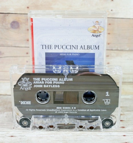 John Bayless The Puccini Album Cassette Tape Arias for Piano Opera La Boheme - Picture 2 of 4
