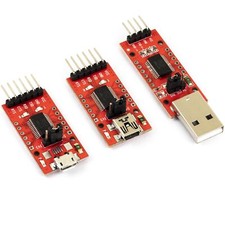3pcs FT232RL Mini USB to TTL Serial Converter Adapter Module 3.3V / 5.5V Micr...
