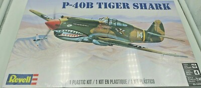 Revell 1/48 P-40B Tiger Shark 85-5209 SEALED New in Box Reboxed Hasegawa Kit