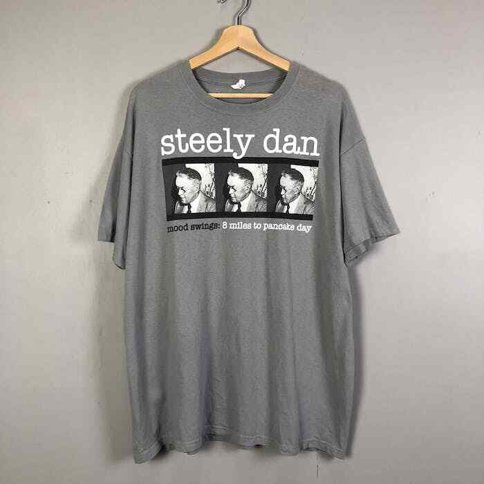 Steely Dan T-Shirt Mood Swings 8 Miles To Pancake Day | eBay