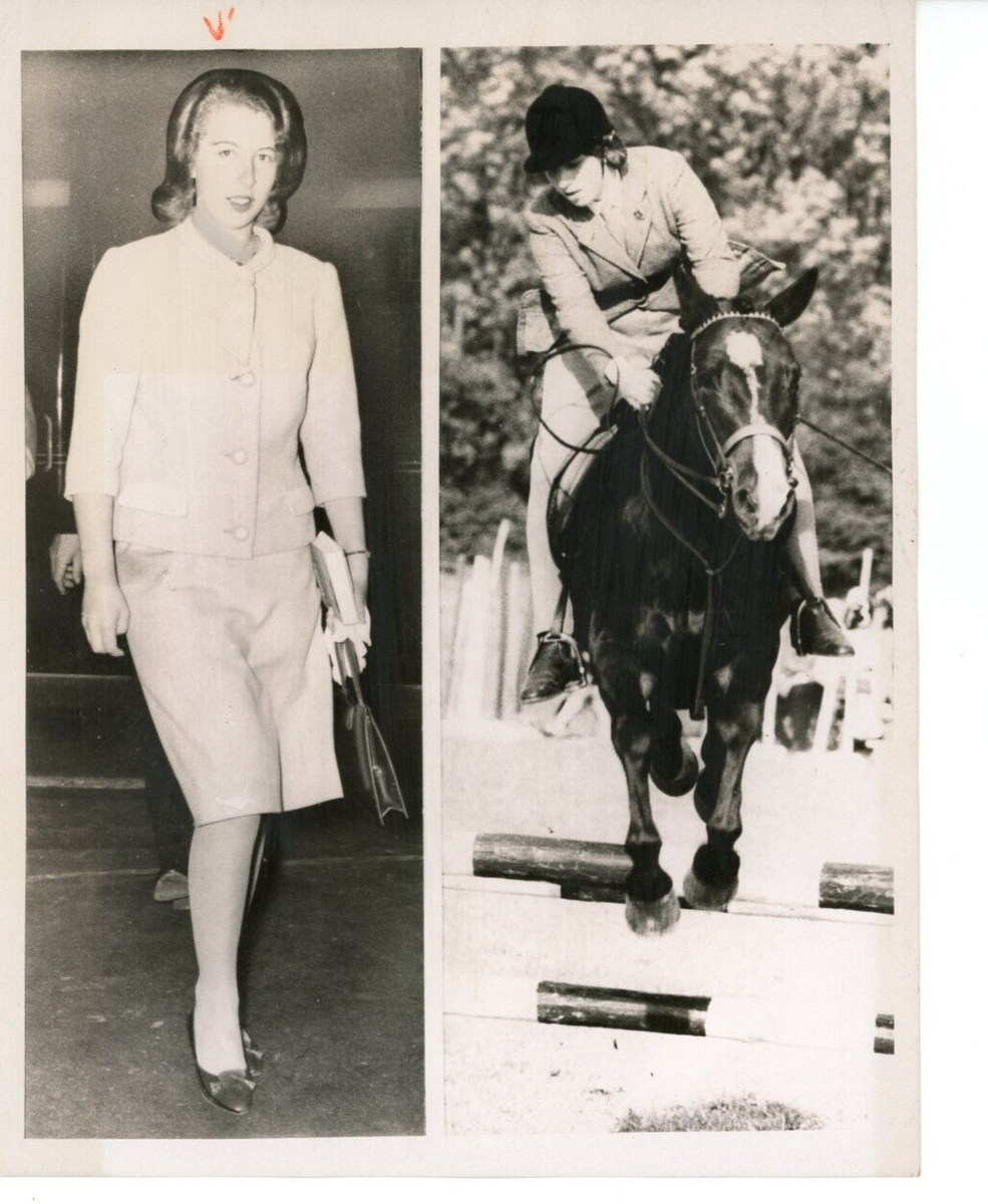 Vintage 7x9 Press Photo Anne, Princess Royal of Great Britain 1964