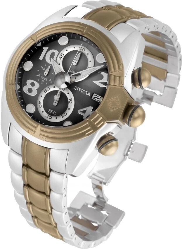 Relojes de pulsera analógico Caja de Plata Invicta Lupah