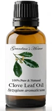 Clove Leaf Essential Oil - 100% Pure and Natural - US Seller!