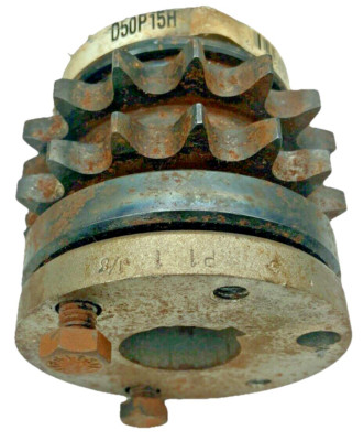 Martin D50P15H WJB 50-2 Chain 15 Teeth Hardened Sprocket w/ P1 Split Bushing