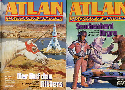 2 Atlan Hefte 758 + 759 1 Aufl. 1986