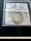 1895 S  Barber Head  Quarter Dollar  USA   #028401