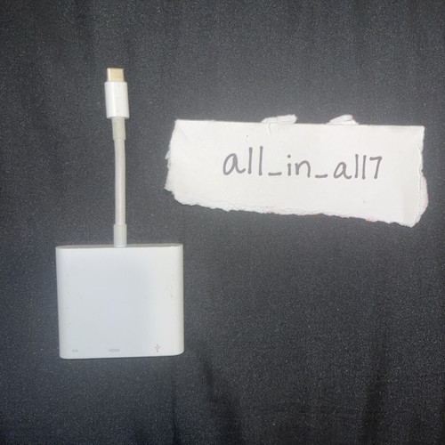 Apple USB-C to Digital AV Multiport HDMI Adapter MUF82AM/A