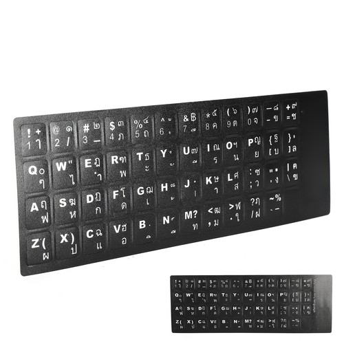 Thai Keyboard Sticker Replacement Keyboard Sticker For Desktop Computer Laptop A - Picture 12 of 12