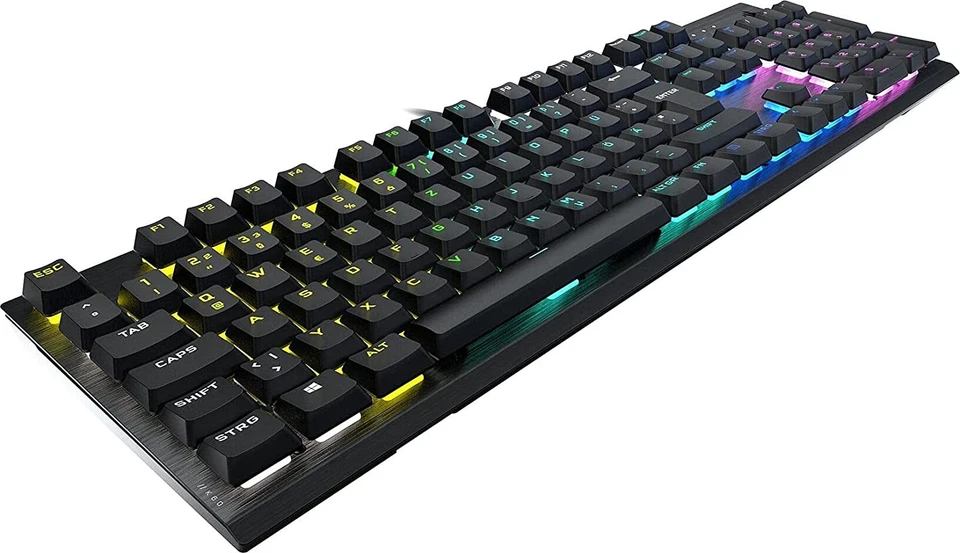 Corsair K60 RGB PRO Low Profile Mechanische Gaming Tastatur Cherry MX Speed DE - Bild 2 von 4