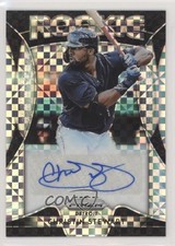 2019 Panini Prizm Rookie Plaid Power 37/75 Christin Stewart #RA-CS Auto 0it8