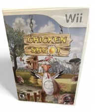 Chicken Shoot (Nintendo Wii, 2007) Complete CIB Tested Very Good W/ Manual