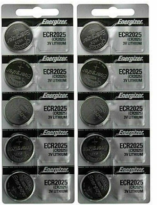 #ad 10 x FRESH Genuine Energizer CR2025 ECR2025 3V Coin Button Battery Fast Shipping $8.67