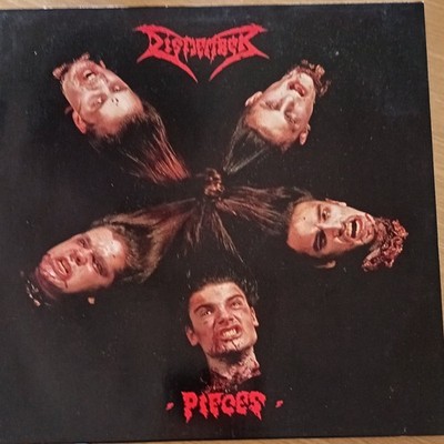 Dismember Pieces LP Schallplatte Vinyl Nuclear Blast 1992 Death Metal EP First