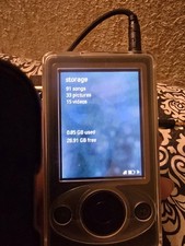 Microsoft Zune 30GB Cyfrowy odtwarzacz multimedialny MP3 Czarny model 1089 | TEsted 2