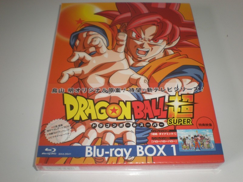 Dragon Ball Super 2 Disc Blu-ray Box 1 New Sealed Happinet Japan 2015