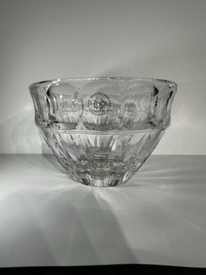 Lennox Woodward 6  Full Lead Crystal Bowl Made In Czech Republic. Mint Condition