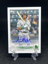 2022 Topps Pro Debut Allan Cerda Autograph #PD-86 Reds Twins