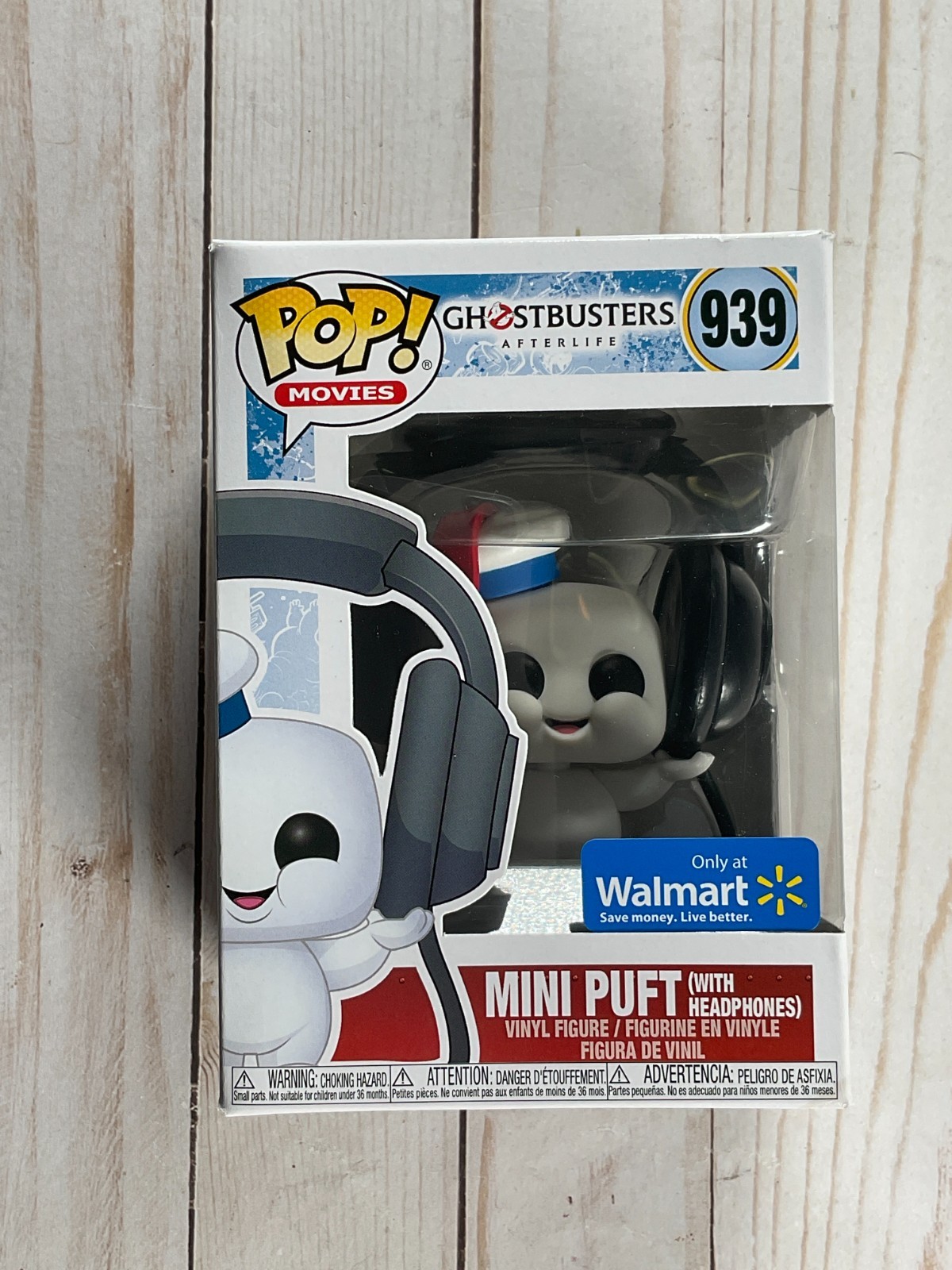 Funko Pop! Movies: Ghostbusters Mini Puft #939 Walmart Vinyl Figure See Pics E2