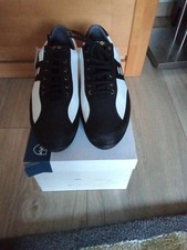 Bally Golf Golfachuhe Herren Gr&ouml;&szlig;e 41 1/3 Farbe:Schwarz/Wei&szlig; Modell: Men Tour II