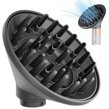 Large Hair Diffuser Attachment for Dyson Airwrap Fast Drying, Volume Curl De