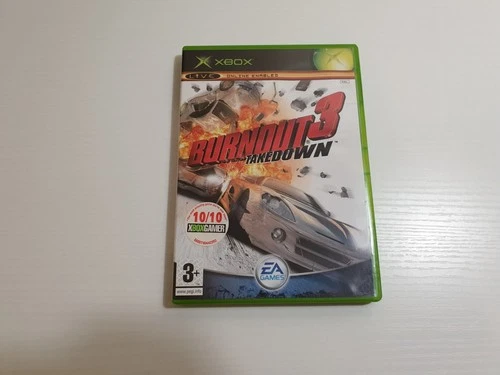 Burnout 3: Takedown - EA Games - Microsoft XBOX (OG XBOX) 🅱️Ⓜ️