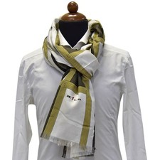 KITON Multicolor Cotton Silk Scarf MUL Man