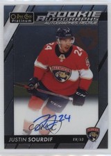 2024 O-Pee-Chee Platinum 2023-24 Update Rookie 2024-25 Justin Sourdif Auto 04o5