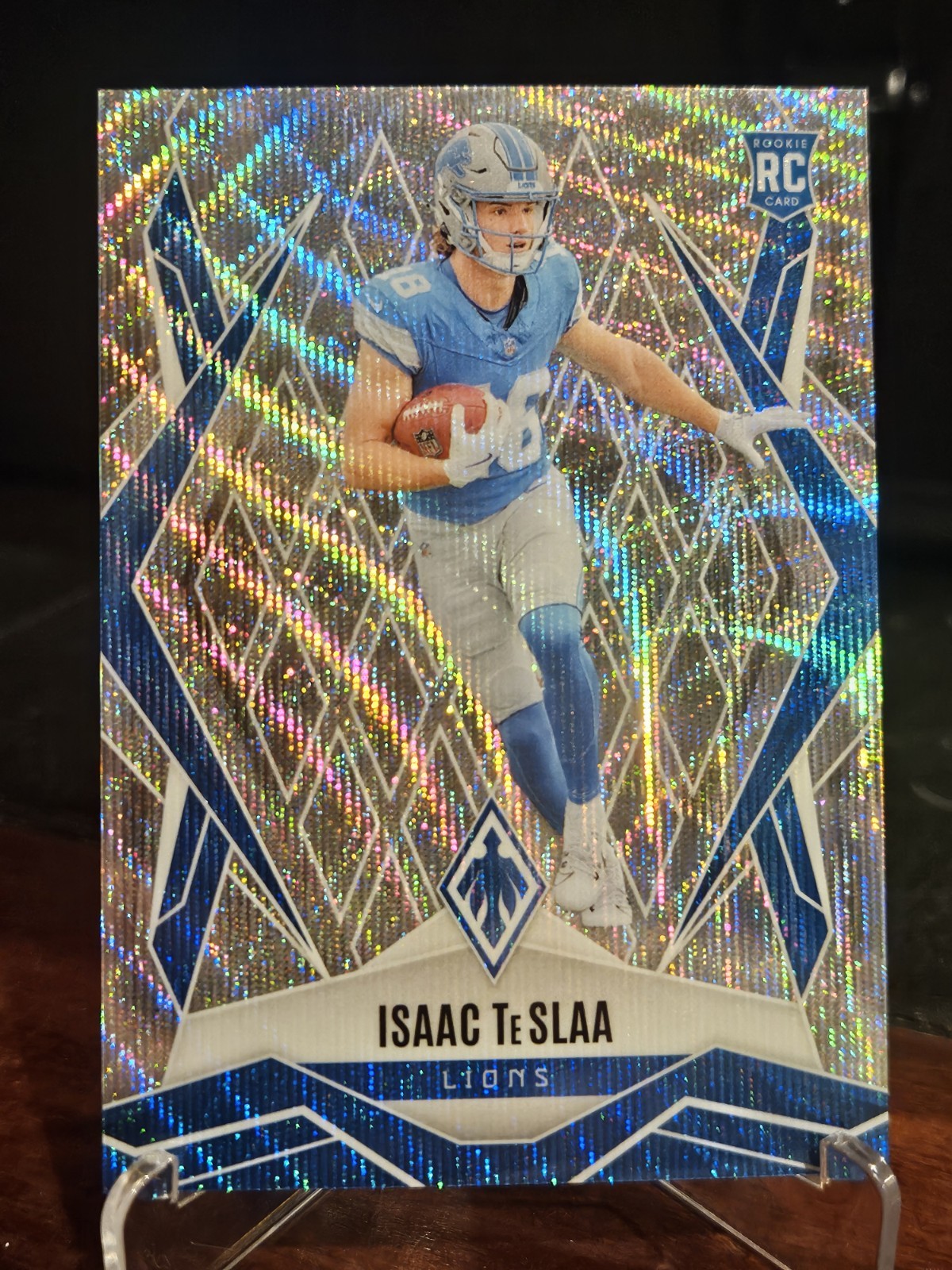 2025 Panini Phoenix - Rookies Isaac Teslaa #189 Wave /199 (RC)