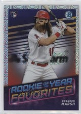 2022 Bowman Mega Box Mojo Refractor Brandon Marsh #ROYF-3 1d0j