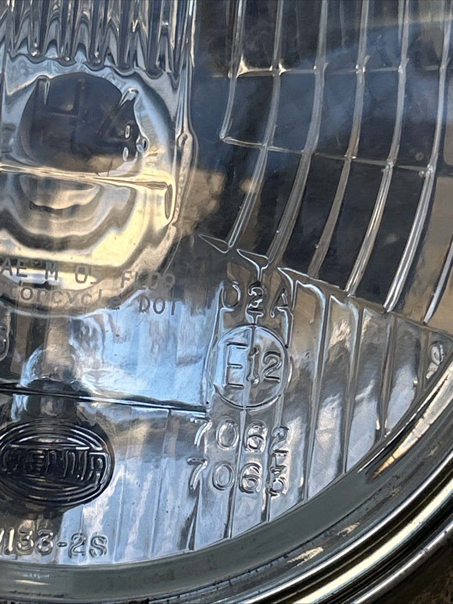 Vintage Hella Motorcycle Light | eBay