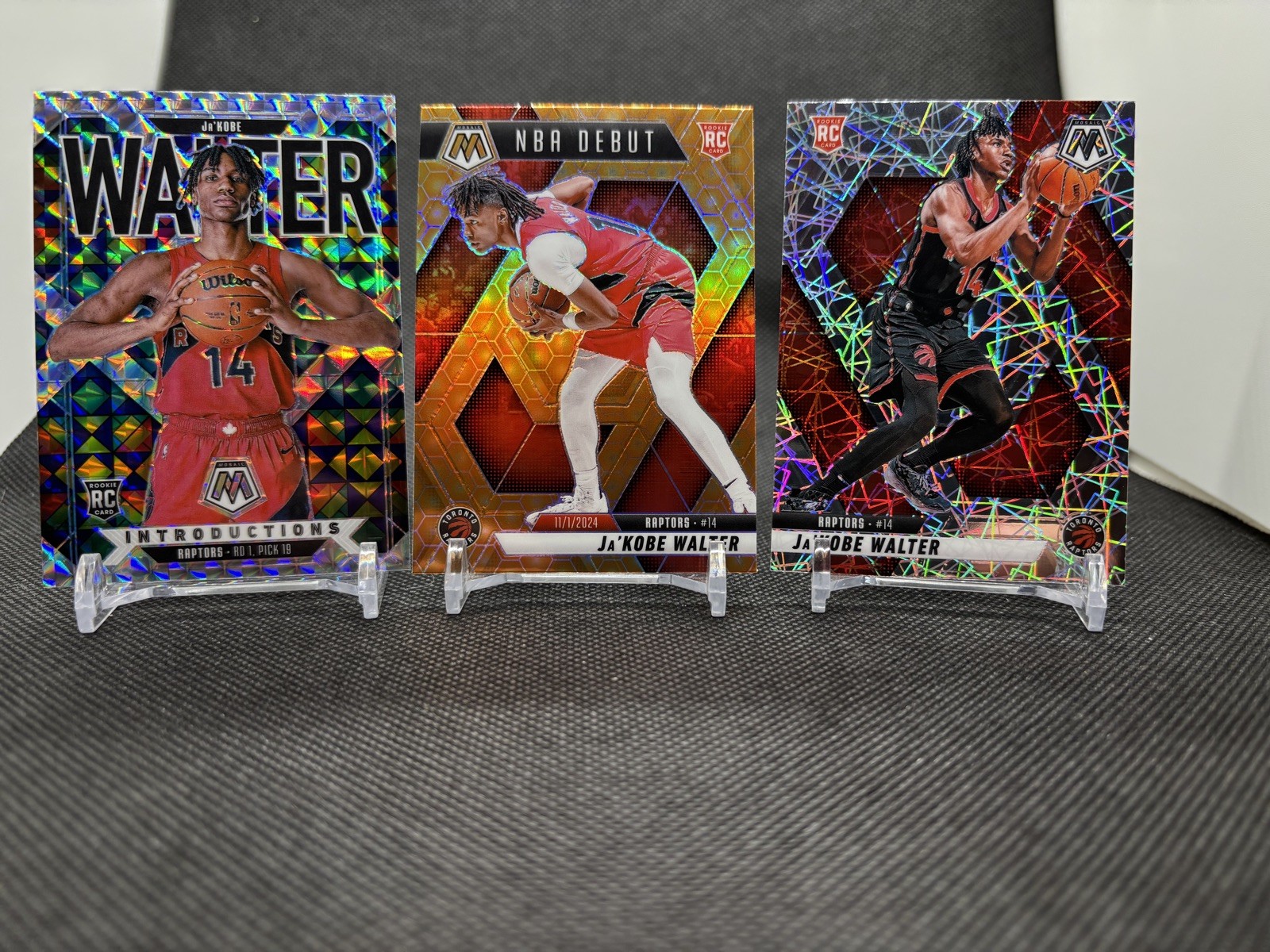 2024-25 Mosaic NBA Debut Honeycomb Prizm Ja'Kobe Walter #253 RC & More!