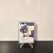 Panini 2015 Immaculate Jamison Crowder #334 Duke Rookie Patch Autograph /25 Card. rookie card picture