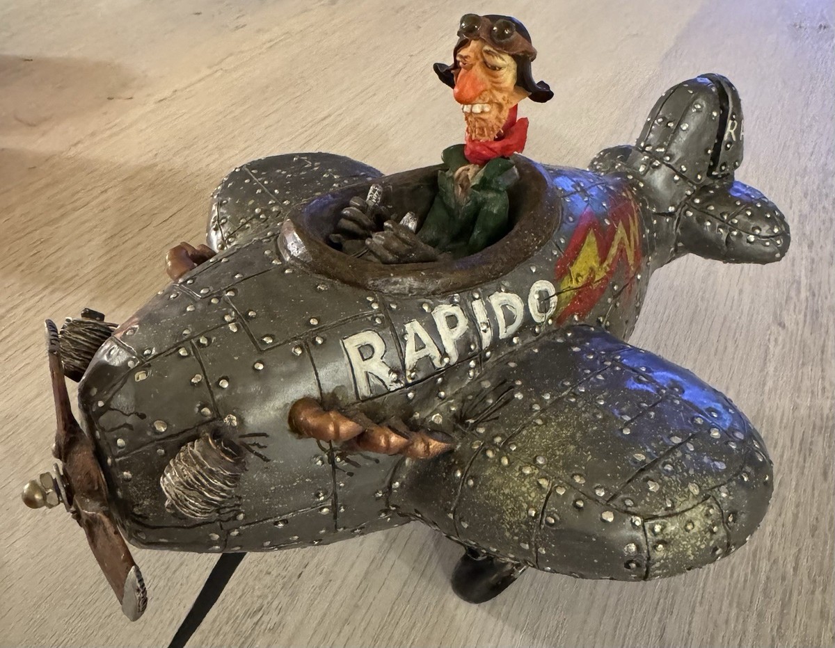 Guillermo Forchino　TheFarmer'sPick-up　中古 Guillermo Forchino Rapido Airplane Sculpture Ltd Ed 00145
