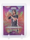 STEPHON CASTLE 2024-25 PANINI PRIZM GROOVY SILVER ROOKIE #1 SPURS Q6529