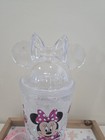 Disney Minnie Mouse Glitter Tumbler Cup w/ Straw & Bow Ears Lid — photo 2