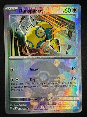 Dunsparce 079/131 Poke Ball Reverse Holo Prismatic Evolutions