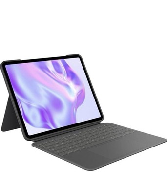 LOGITECH Combo Touch iPad Pro 11 Zoll (M4 und M5) Tastatur-Case Graphite