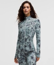 NWT Lululemon Define Jacket Nulu, Meadow Haze Grey Multi, Size 10, W3HWES