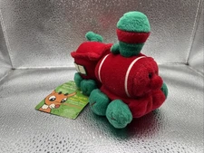 1998 Stuffins CVS Rudolph Island Of Misfit Toys Small Square Wheel Train Plush