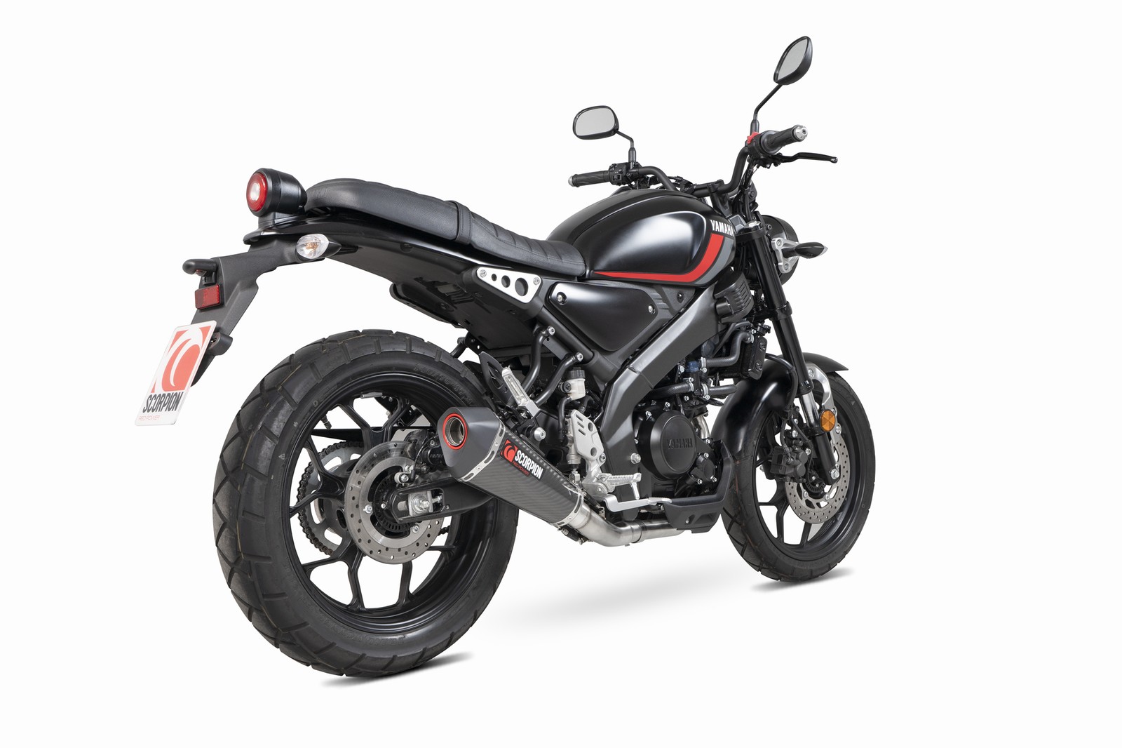 Yamaha XSR-125 21-24 Scorpion Full Exhaust Serket Taper Carbon RYA117SYSCEO
