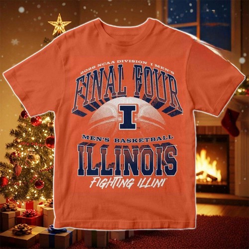 Illinois Fighting Illini 2026 NCAA Division I Men's Basketball NCAA T-Shirt
