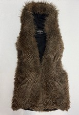 SpiritHoods Nighthawk Hooded Faux Fur Vest Co...