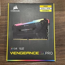 Corsair Vengeance RGB PRO DDR4 DIMM 16GB 2x8GB 3200MHz Intel XMP Certified