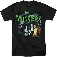 NBC 1313-50th Anniversary - The Munsters Adult T-Shirt S-5XL OM484