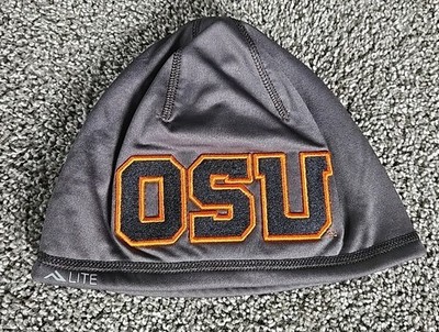 Oregon State University Beavers Beanie Hat Fleece Lined Gray Pacific Headwear