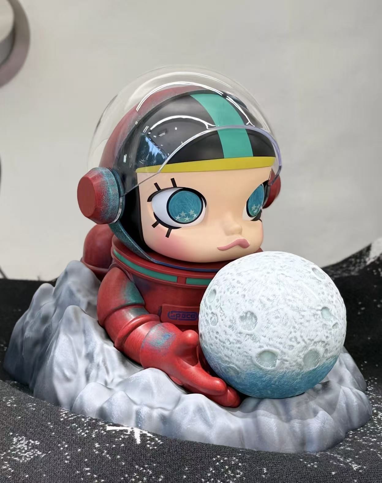 Authentic Mega Space Molly Hello, Moon Ambient Moon Lamp Birthday Gift