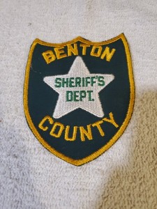 Vintage Benton County Sheriff's Office Oregon