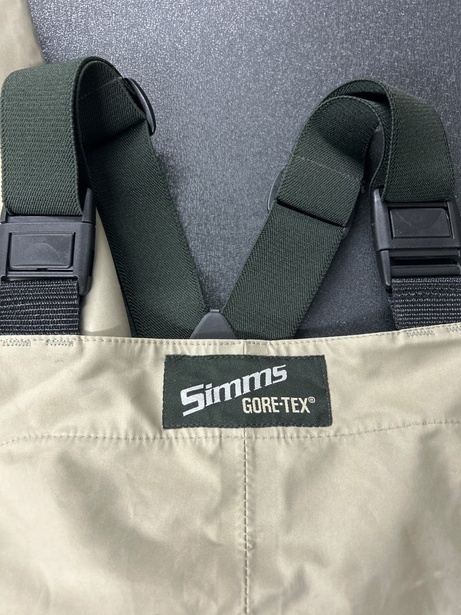 Original Simms Gore Tex Waders size medium Made in Montana CLEAN
